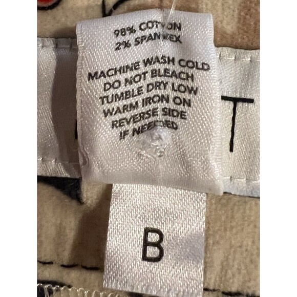 Ann Taylor LOFT Stretchy Floral Print Skirt Warm Colors Womens Size 10 - Picture 6 of 6